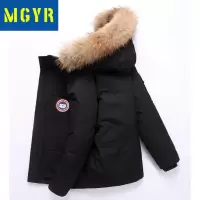 MGYR羽绒服男2021冬季新款工装情侣外套保暖潮流户外羽绒衣