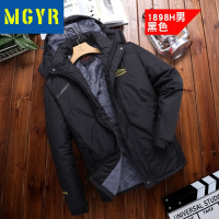 MGYR情侣风衣男单层三合一防风防泼水透气登山锋服加绒加厚衣户外风衣服外套1