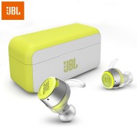 JBL FLOW入耳式真无线运动蓝牙耳机 跑步防水防汗音乐耳机 苹果安卓通用耳麦 充电盒 绿色