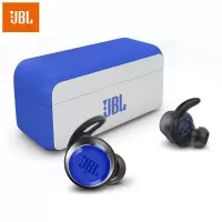 JBL FLOW入耳式真无线运动蓝牙耳机 跑步防水防汗音乐耳机 苹果安卓通用耳麦 充电盒 蓝色