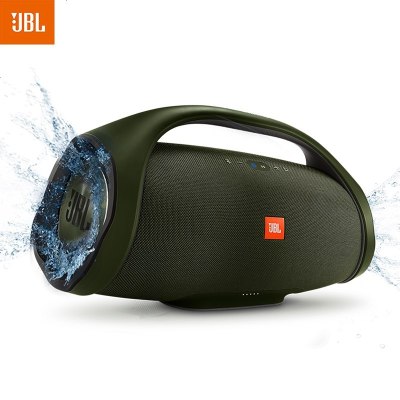 JBL BOOMBOX 音乐战神 便携式蓝牙音箱+低音炮 户外音箱 防水设计 Hifi音质 桌面音响