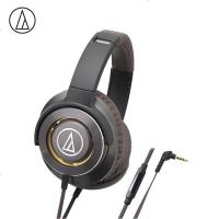 铁三角(audio-technica) ATH-WS770iS 便携式重低音头戴耳机 HIFI 智能手机耳麦 金棕色