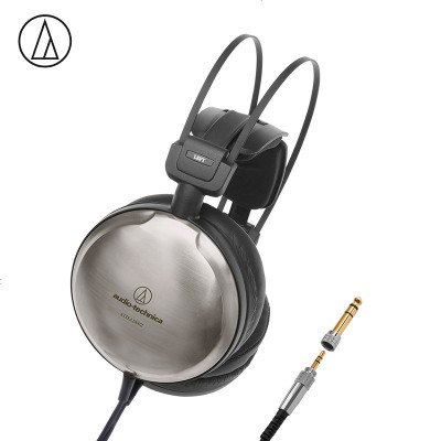 铁三角(audio-technica) ATH-A2000Z 艺术耳机 HIFI耳机 音乐耳机 钛金属外壳