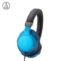 铁三角(audio-technica) ATH-AR5iS 高解析音质便携头戴式耳麦 HIFI 重低音 蓝色