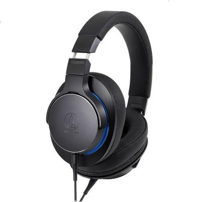 铁三角(audio-technica) ATH-MSR7b 高解析便携平衡连接头戴式HIFI耳机 黑色 立体声耳机