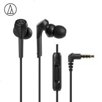 铁三角(audio-technica) ATH-CKS550XIS 重低音 手机通话 入耳式耳机[带麦克风] 黑色