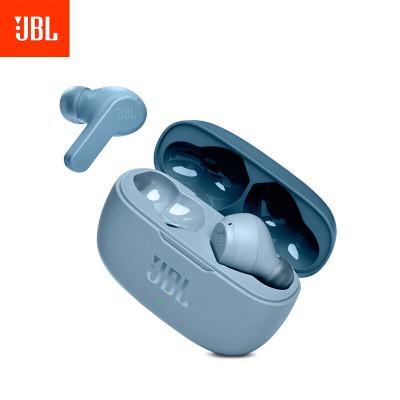JBL Wave 200TWS真无线半入耳式蓝牙耳机 音乐运动耳机 W200TWS 跑步耳机 蓝牙5.0