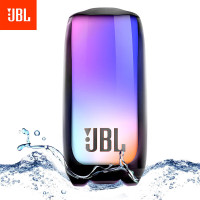 JBL PULSE5 音乐脉动五代 便携式蓝牙音箱蓝牙5.3 全面屏炫彩小音箱 低音炮 桌面音响 防水防尘 独立高音单元