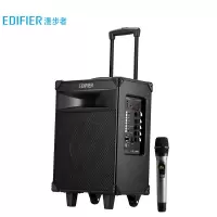 漫步者(EDIFIER)D3-8s 8英寸专业广场舞音响 会议音响 D3 8S蓝牙拉杆音箱 户外音响 标配无线麦克风