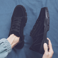 xeejee夏季板鞋纯黑色男鞋子厨师鞋男上班鞋耐磨运动防油厨房工作鞋