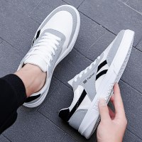 xeejee男鞋2020新款夏季透气潮鞋帆布休闲平板鞋男士潮流百搭老北京布鞋