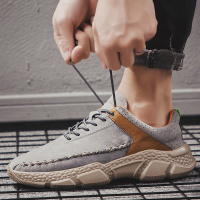 些久秋季男鞋子47特大码45运动休闲皮鞋46网红百搭板鞋老爹鞋潮鞋
