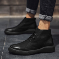 些久男鞋马丁靴47冬季短靴潮英伦风切尔西靴46加大码45男士靴子