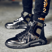 些久高帮鞋男鞋子韩版青年休闲鞋个性潮板鞋嘻哈街舞鞋马丁靴