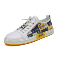 些久潮牌小白鞋男士36小码37防滑45大码46休闲个性板鞋帆布男鞋子