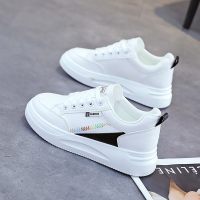 些久小白鞋女鞋子2021年秋季新款厚底百搭皮面板鞋休闲运动鞋白鞋