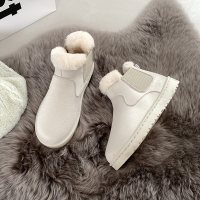 些久时尚雪地靴女潮2021年秋冬季新款短靴保暖加绒加厚面包鞋棉鞋