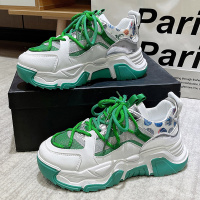 些久老爹鞋女ins潮2022春秋新款百搭松糕厚底运动鞋网红火休闲女鞋