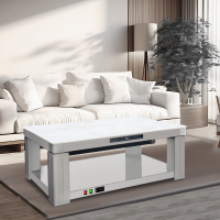 贵匠取暖桌F24-140C-8OPRO 冰川白(80*138)