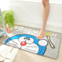 哆啦A梦浴室吸水地垫门口地毯门垫进门家用脚垫防滑垫卫生间地垫