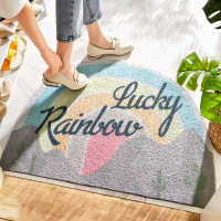 大江 半圆丝圈进门地垫入户门垫家用户外门口脚垫防滑门厅玄关垫