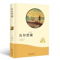 [有声伴读]瓦尔登湖正版  原版原著世界经典文学小说名著名家名译全中文图书课外阅读推荐知识小学生初中生版书籍  书排