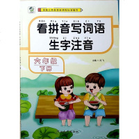正版 2020春看拼音写词语生字注音六年级下册小升初通用版课本教材阅读理解同步训练字词默写练习册课堂作业本6年级