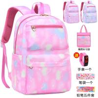 小学生书包1-2-3-4-5-6年级减压儿童书包幼儿园韩版双肩背包女生