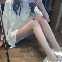 夏季薄款白色性感丝袜子女学生可爱日系打底连裤袜黑色蝴蝶结丝袜威珺