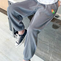 男童裤子夏季冰丝休闲运动裤薄款中大童宽松网红防蚊裤潮款威珺