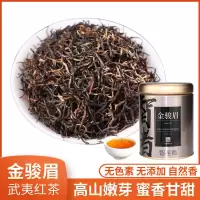 武夷山茶叶金骏眉正山小种铁观音普洱熟茶大红袍50g/罐