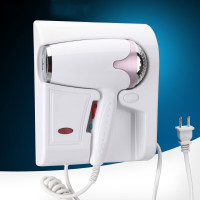 电吹风机3071壁挂式酒店宾馆吹风筒挂壁式浴室卫生间干发安心抵