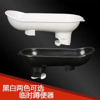 装修临时用简易马桶一次蹲便器施工地塑料坐便器防臭蹲便安心抵