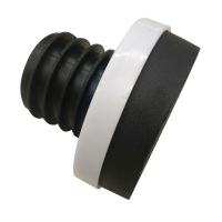 通用小便斗法兰墙排小便器下水管密封圈马头排污安装连接配件 法兰1个安心抵