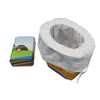 加高款便携马桶折叠式宝宝外出小纸质坐便器安心抵