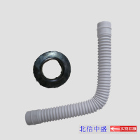 老式分体马桶坐便器水箱挂墙式水箱配件冲水管连接出水管排水弯管安心抵