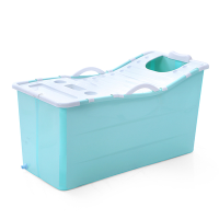 泡澡桶大人折叠家用儿童洗澡桶宝宝浴桶大号成人泡澡桶浴盆沐浴缸安心抵