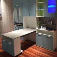 隐藏式伸缩折叠桌五金配件多功能餐桌书桌电脑桌吧台变形折叠家具安心抵