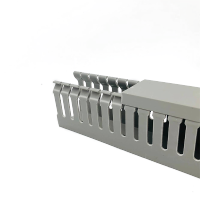 PVC行线H30*W30 走线 灰色 3030电气线 电线布线电缆桥架安心抵