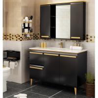 北欧浴室柜镜柜卫生间镜子隐藏式镜柜面盆台盆镜子风水镜柜安心抵