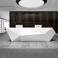 异形烤漆吧台公司烤漆前台接待台迎宾台服务台医院院咨询台酒店饭店理发店收银台安心抵