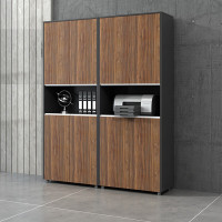 陈可办公家具板式文件柜高柜办公室A4文件夹储物柜子简约现代书柜高柜资料柜长0.8米*宽0.4米*高2安心抵