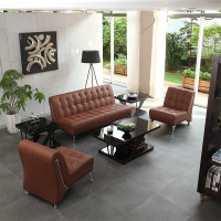 办公沙发茶几组合 休闲沙发 现代简约 接待沙发 组合沙发安心抵