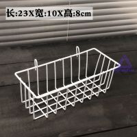铁丝网格置物架挂篮托盘泡面货架网片铁艺照片墙收纳篮市置物篮安心抵