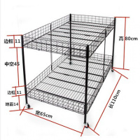 超市台带扶手车特卖花车货架地推甩售户外摆摊折叠移动带轮市展示台商场服装店展示架安心抵
