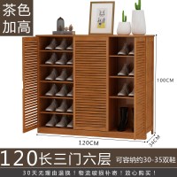 竹制品鞋架竹子鞋架楠竹简易鞋架竹子多层立式鞋柜简易楠竹鞋架家用口多层实木鞋架子经济型多功能收纳安心抵