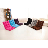 懒人榻榻米小沙发单人休闲可折叠床上宿舍电脑卧室阳台飘窗靠背椅安心抵