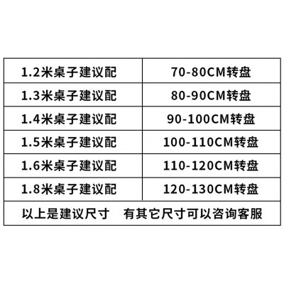 餐桌转盘钢化玻璃转盘家用圆形旋转盘桌面转桌转台大圆桌转盘底座安心抵