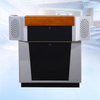 多媒体讲台讲桌班班通讲台教师教室教学多功能讲台桌钢制讲台电教中控讲台演讲台可折叠收纳安心抵