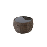 户外阳台桌椅三件套客厅藤编懒人午睡休闲靠背躺椅茶几藤椅沙发床安心抵